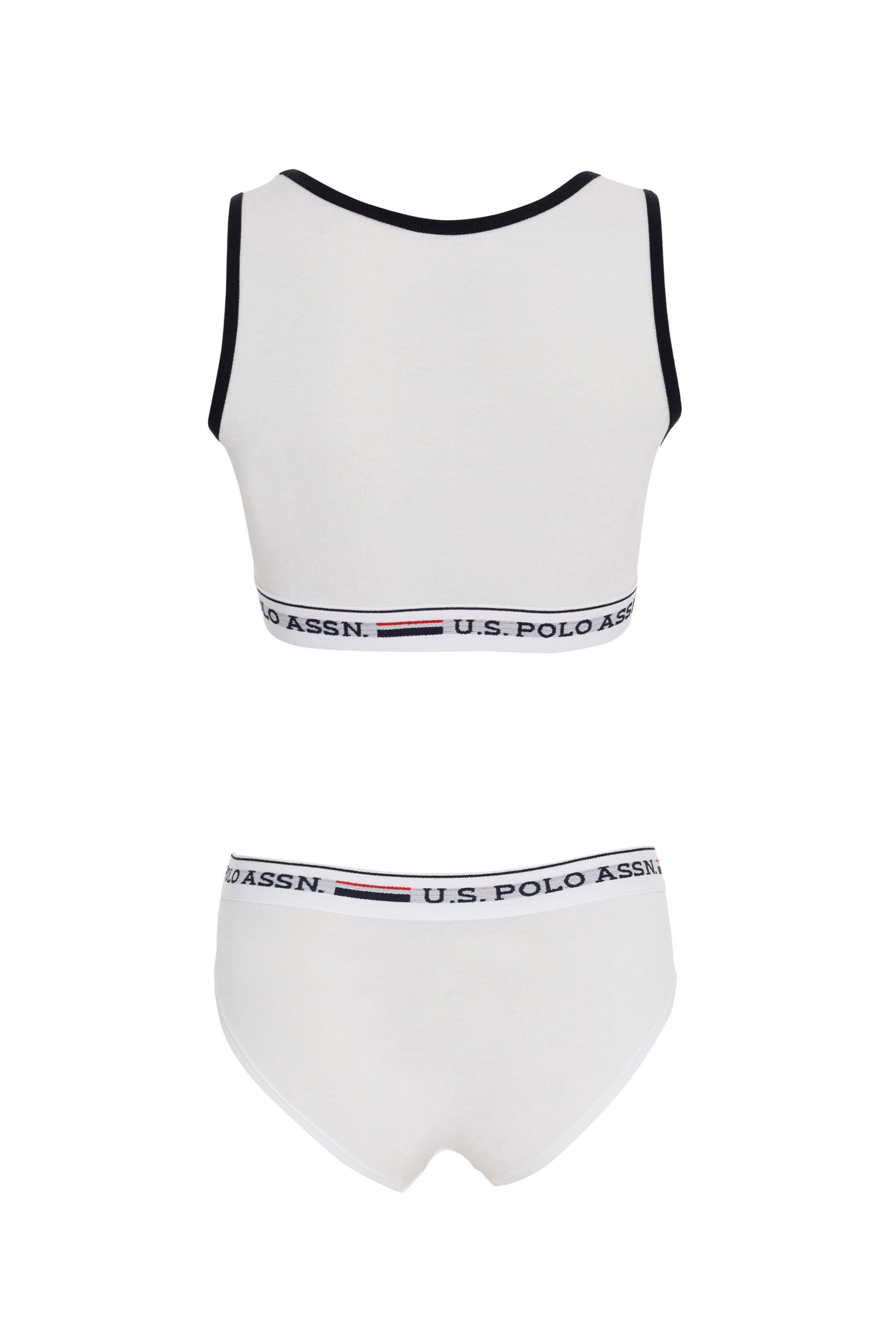 BUSTIER SHORT SET FEMME WHITE