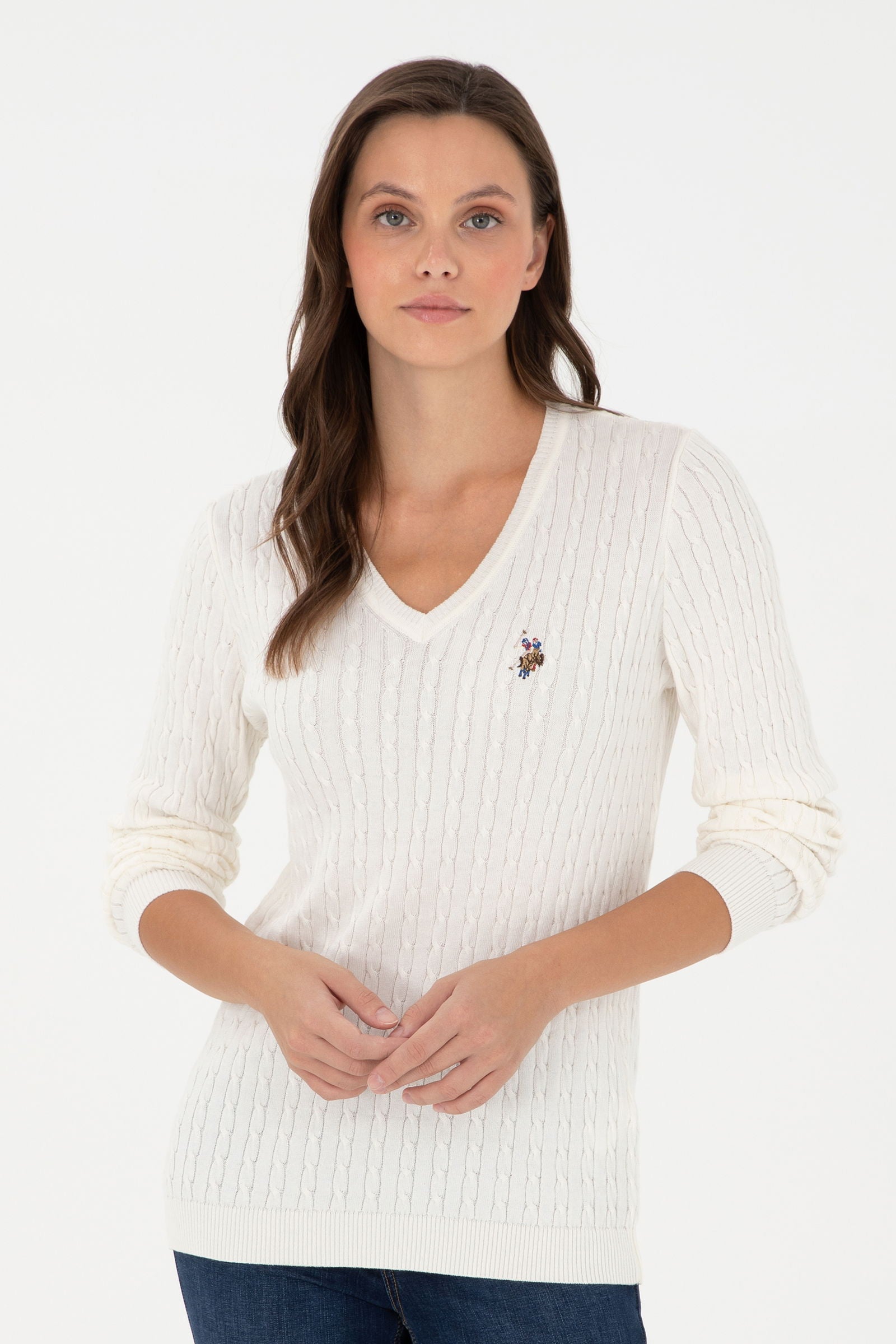 PULL FEMME TK03 ECRU