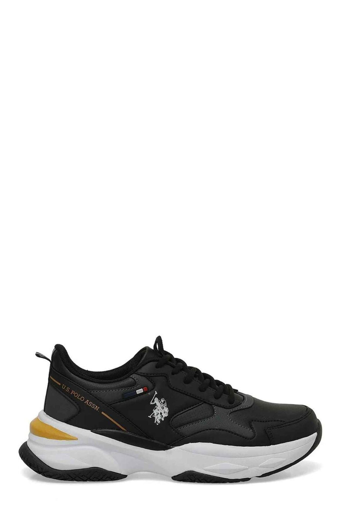BASKET HOMME SOLIDAR 4PR BLACK