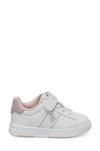 Baskets TRAVIS JR 3PR Blanches Pour Filles-101394704