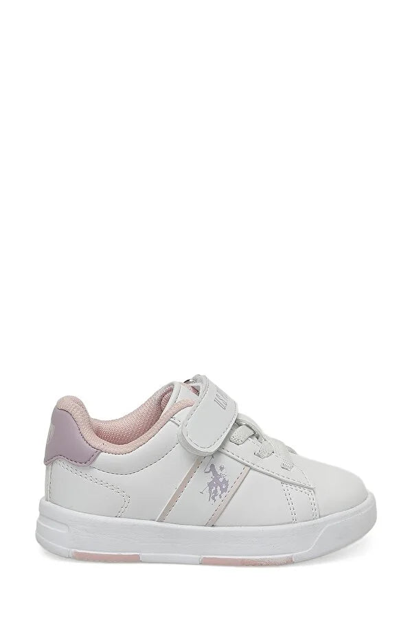 Baskets TRAVIS JR 3PR Blanches Pour Filles-101394704