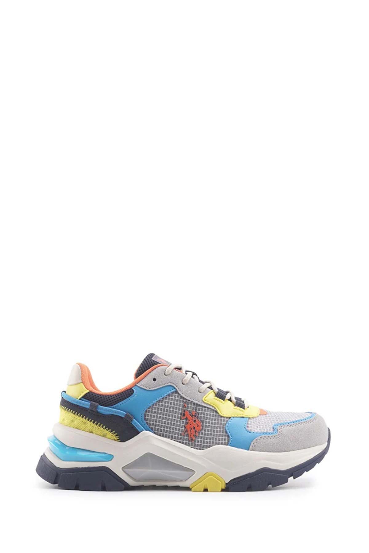 BASKET HOMME VINCENT 4FX GREY-MAVI-SARI