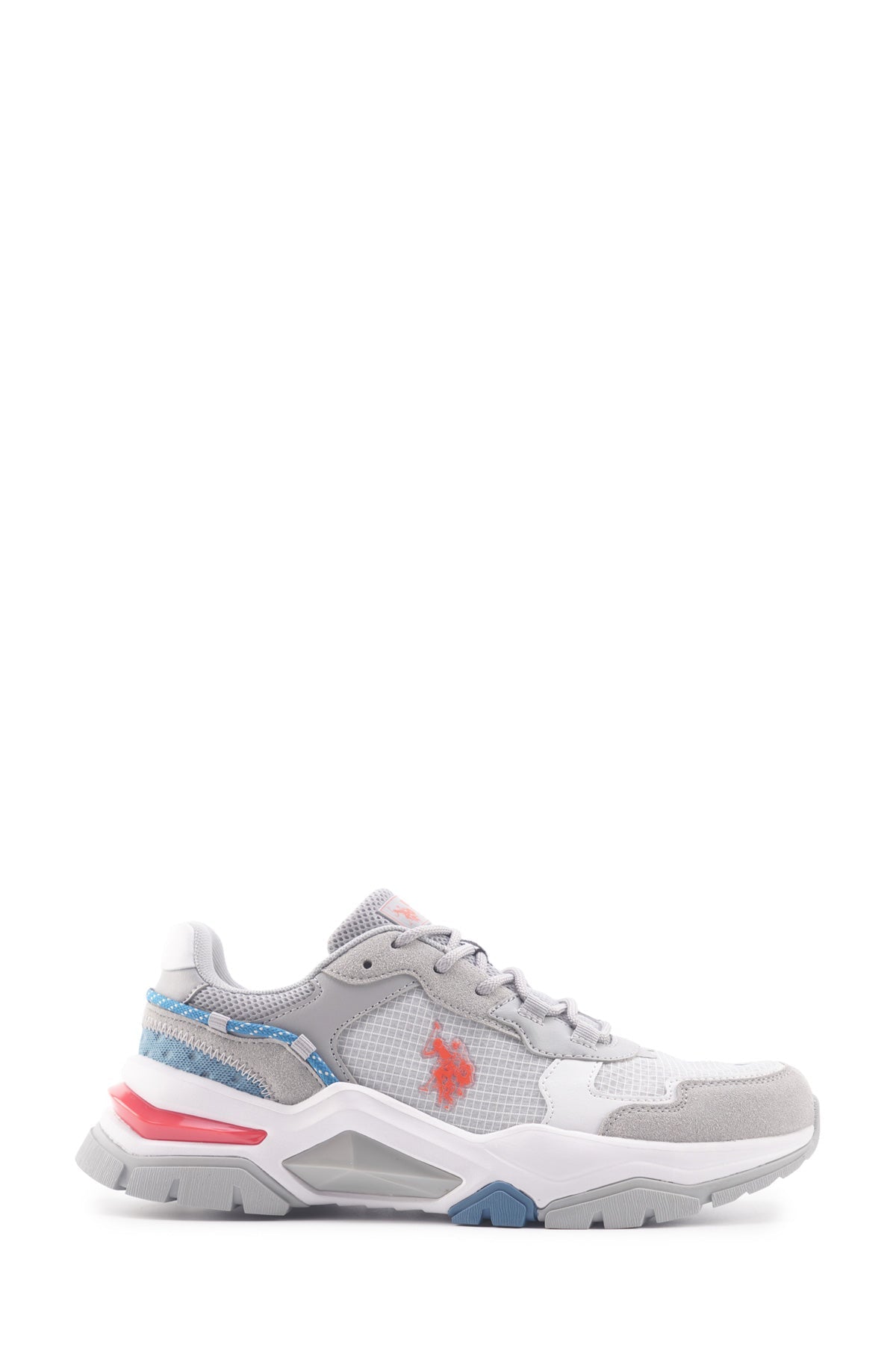 BASKET HOMME VINCENT 4FX GREY-TURUNCU-MAVI