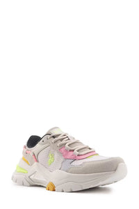 BASKET FEMME VINCENT WMN 4FX BEIGE-PINK-SARI