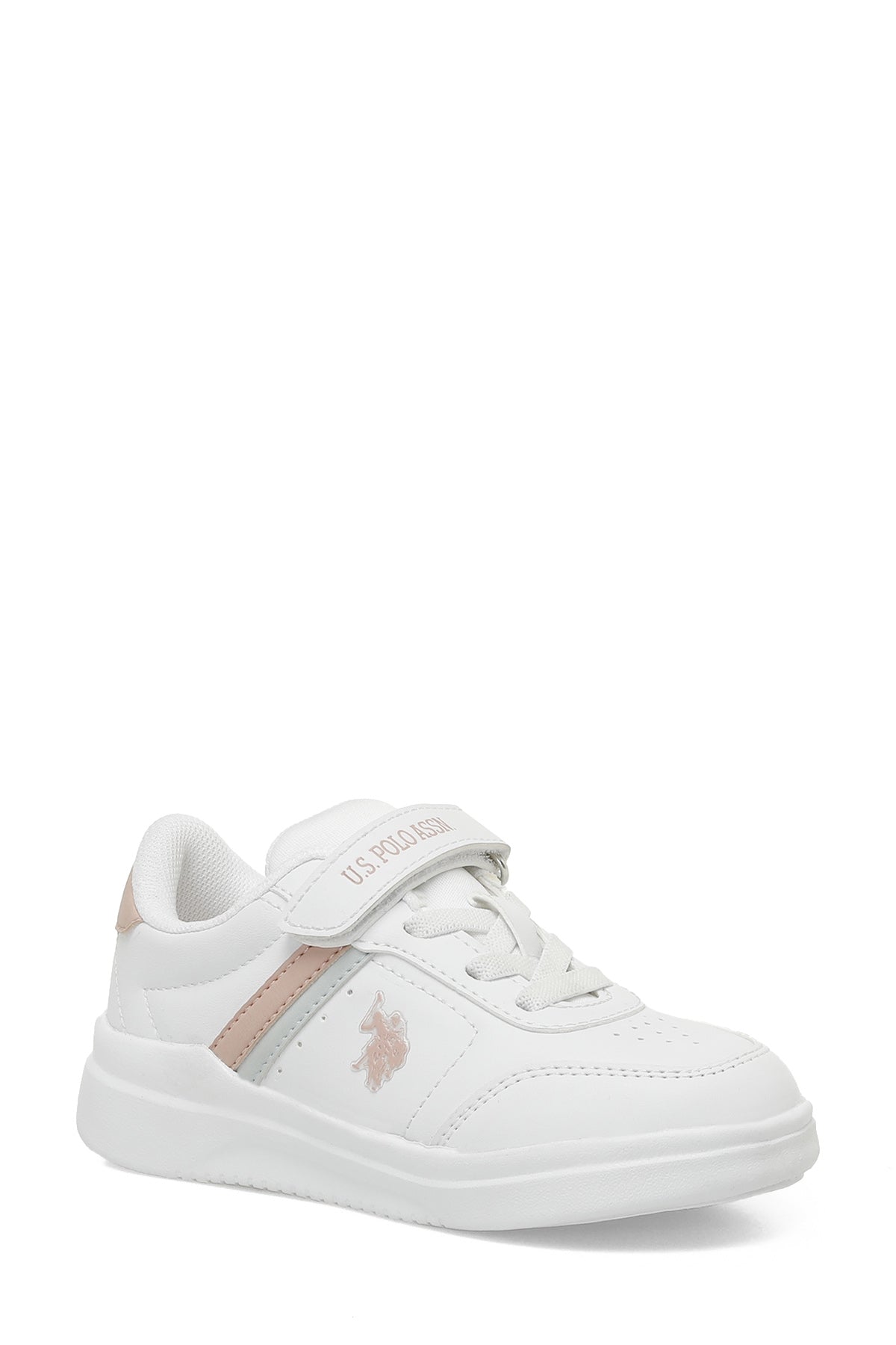 BASKET FILLE BERKELEY JR 4PR WHITE-PIK-MINT