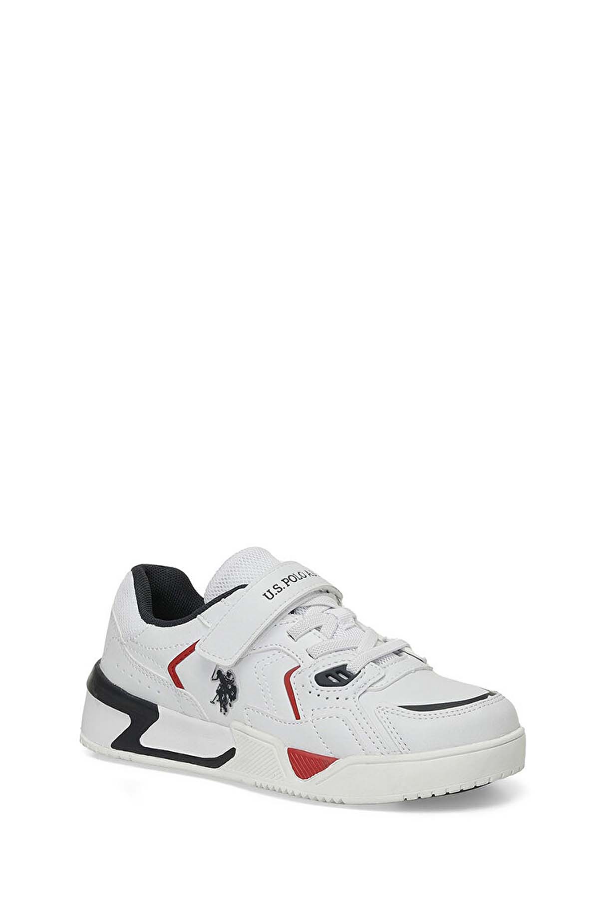 BASKET GARÇON DENVER HI JR 4PR WHITE-BLUE-RED