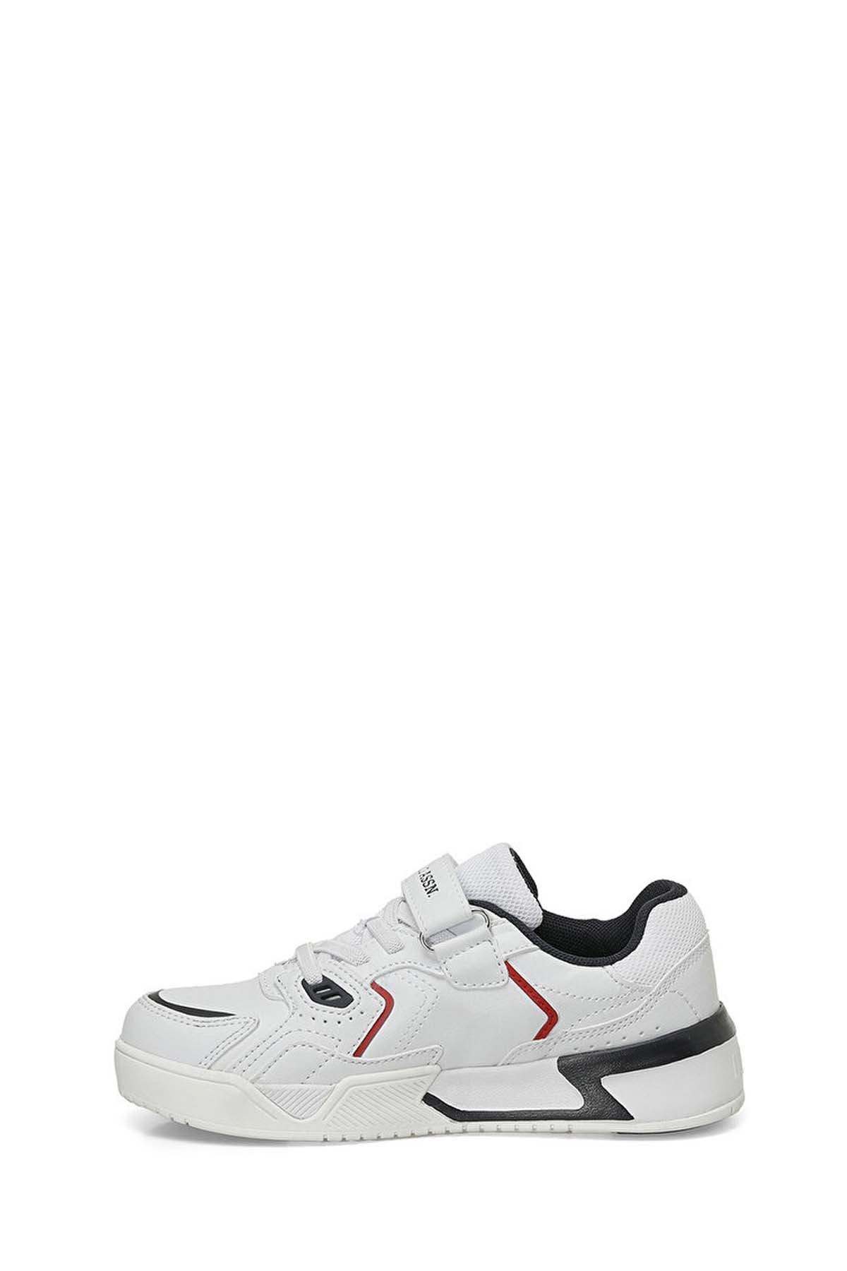 BASKET GARÇON DENVER HI JR 4PR WHITE-BLUE-RED