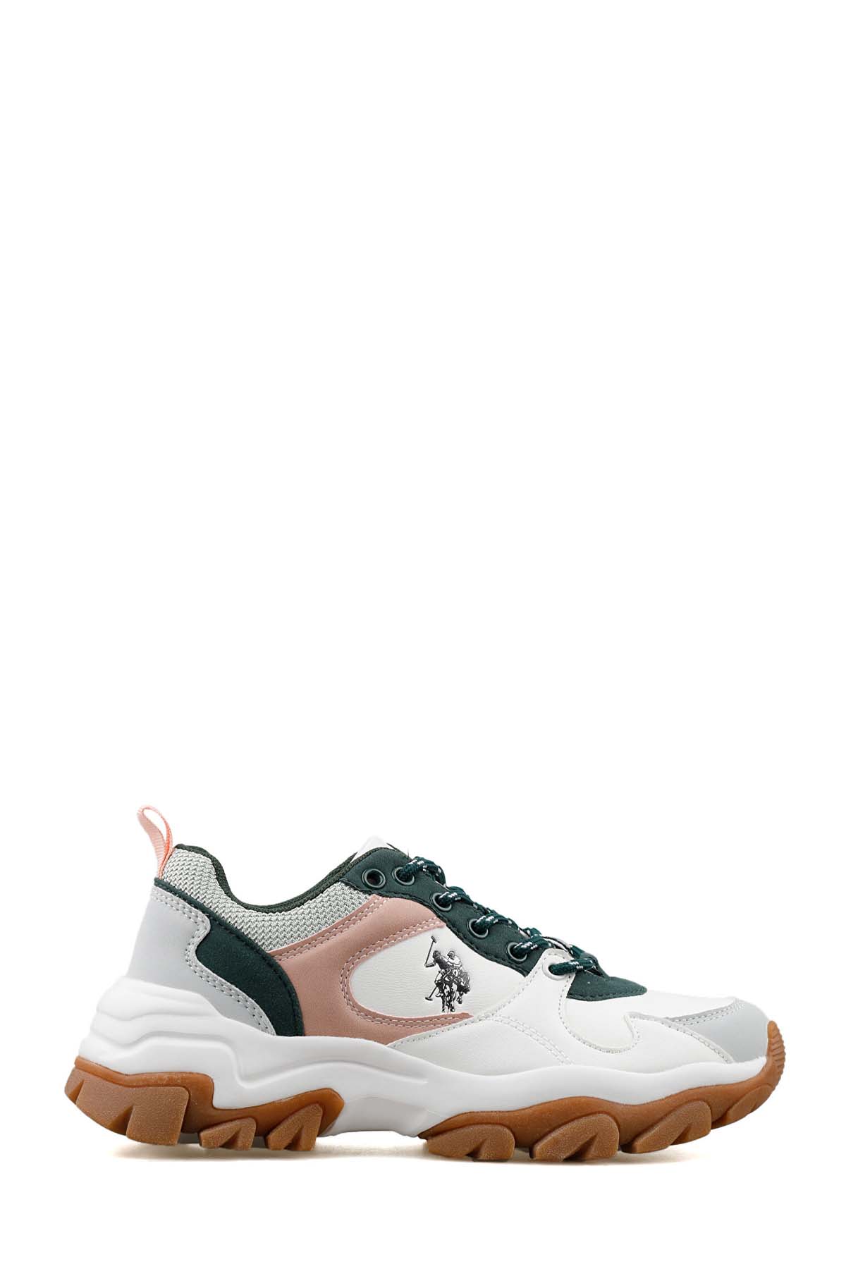 BASKET FEMME TRACKY 5FX WHITE-GREEN
