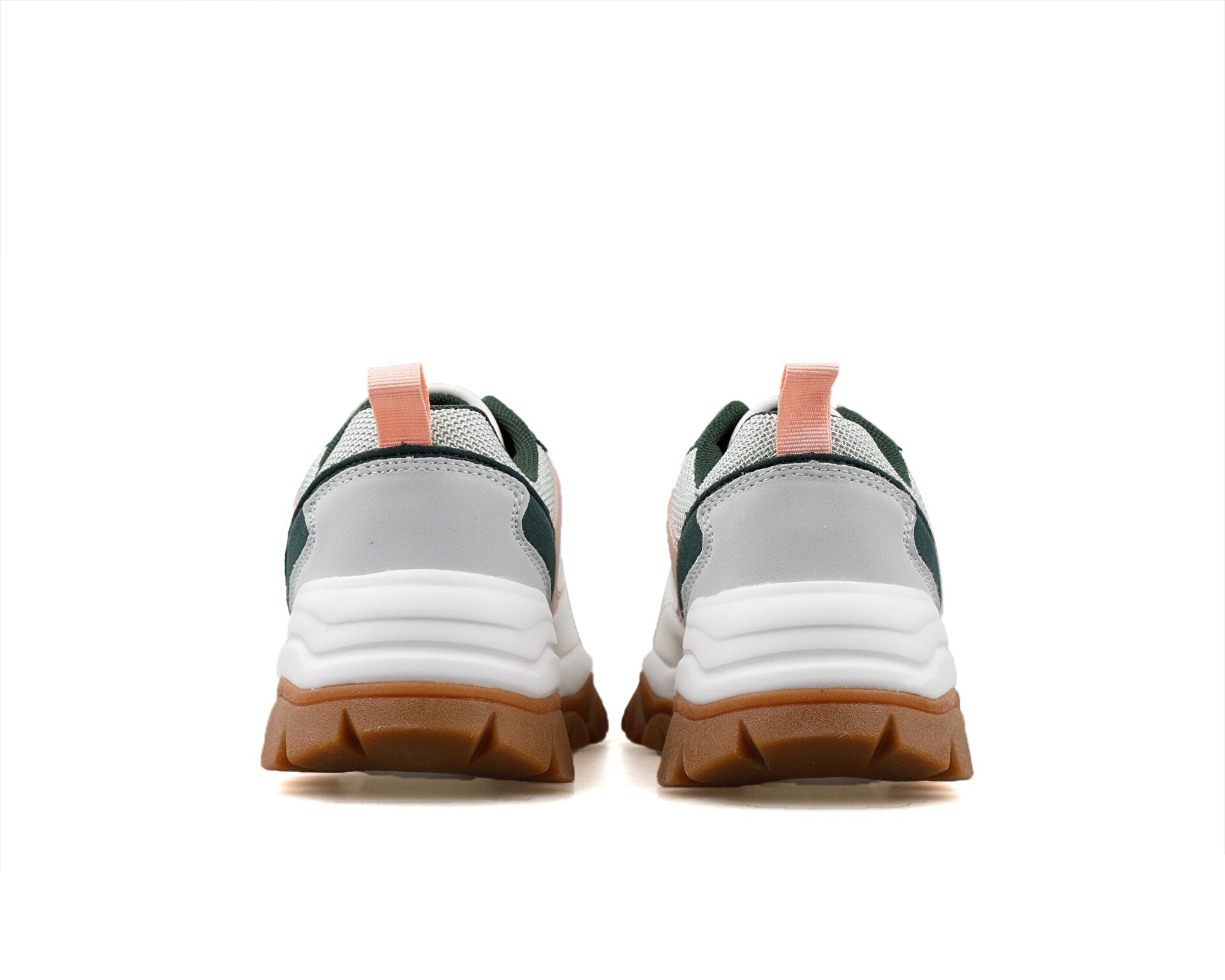BASKET FEMME TRACKY 5FX WHITE-GREEN
