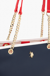 SAC FEMME NAVY-RED-WHITE