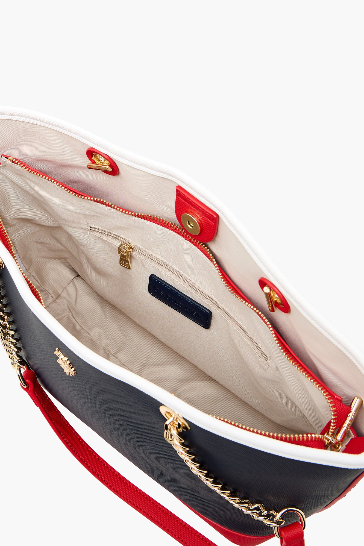SAC FEMME NAVY-RED-WHITE