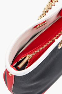 SAC FEMME NAVY-RED-WHITE