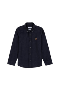 CHEMISE GARCON AKISKIDS NAVY-BLUE