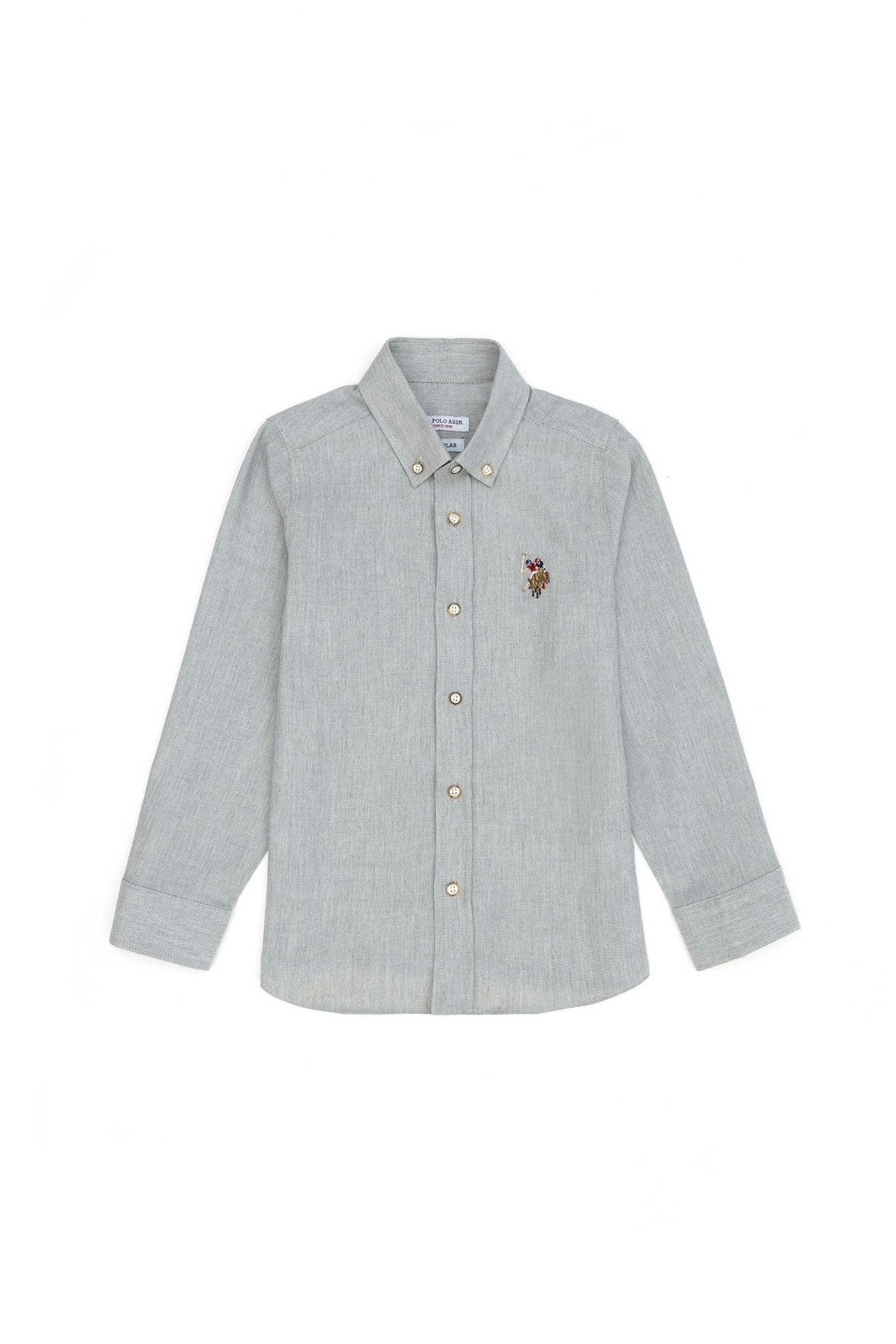 CHEMISE GARCON AKISKIDS STONE