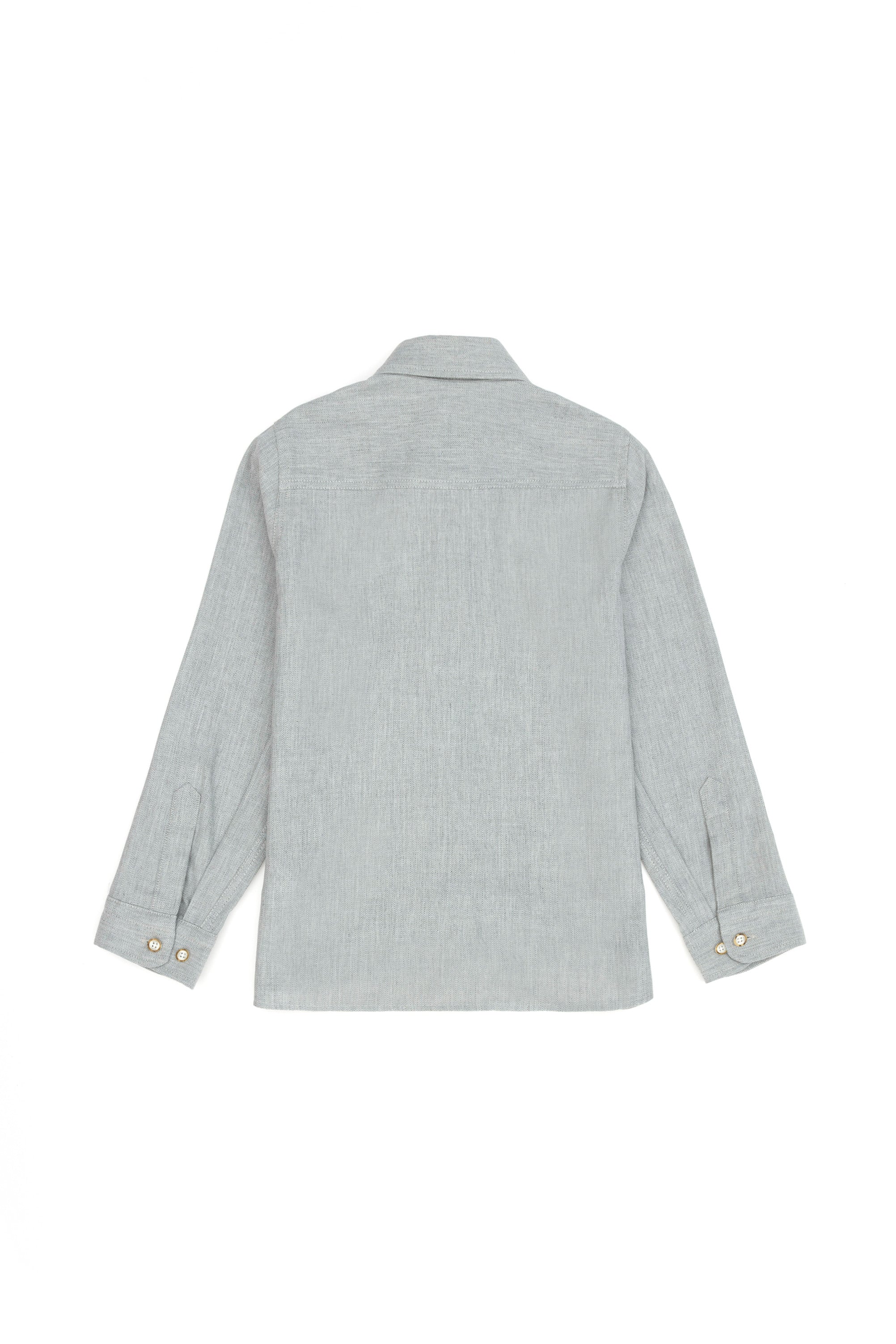 CHEMISE GARCON AKISKIDS STONE