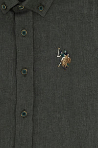 CHEMISE GARCON AKISKIDS GREEN-FONCE