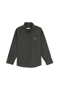 CHEMISE GARCON AKISKIDS GREEN-FONCE
