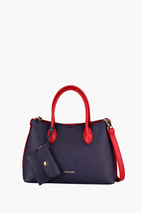 SAC FEMME NAVY-RED-WHITE