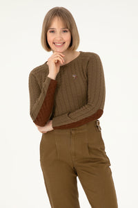 PULL FEMME MERY GREEN MILITAIRE
