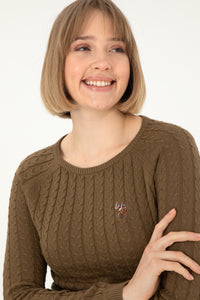PULL FEMME MERY GREEN MILITAIRE