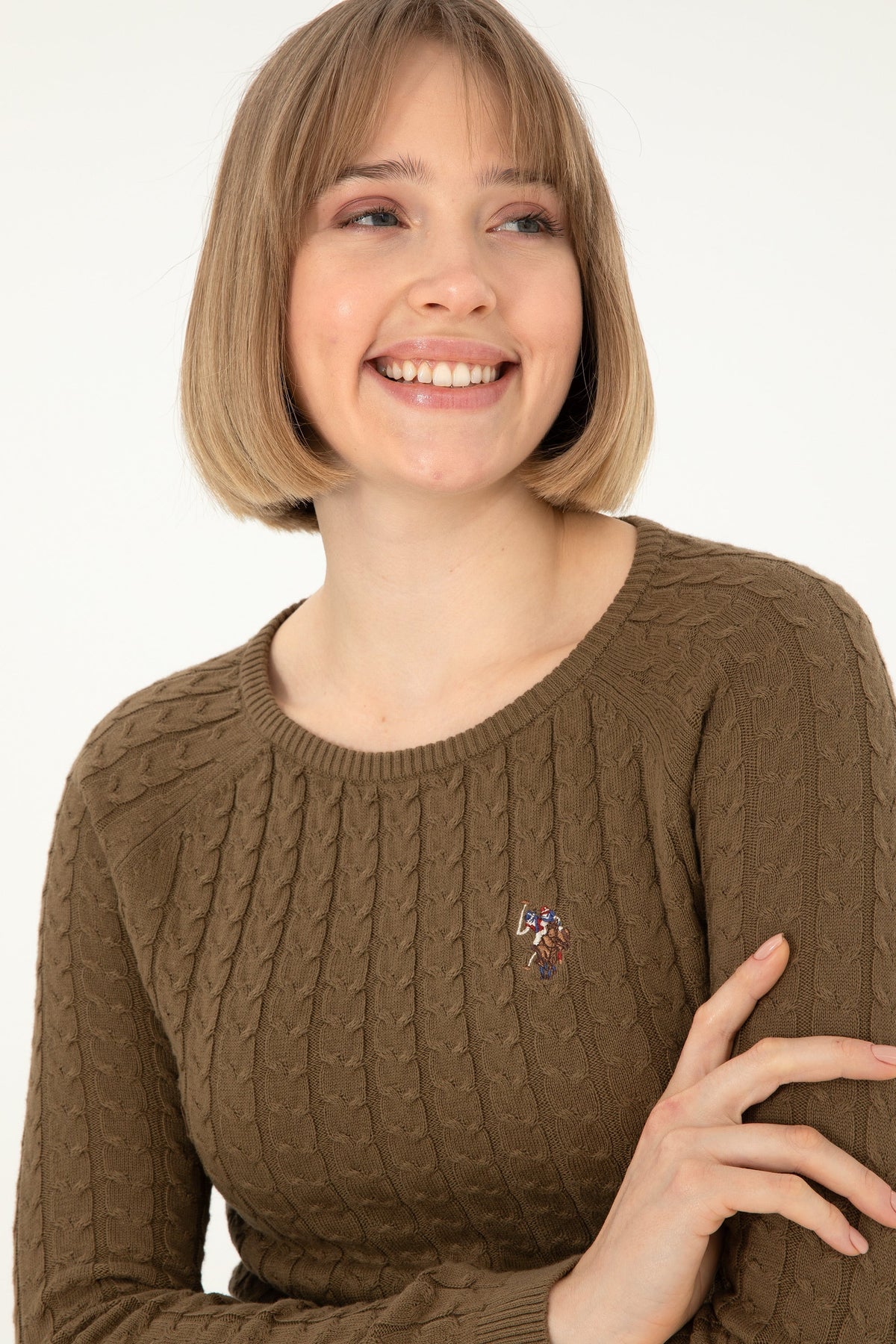 PULL FEMME MERY GREEN MILITAIRE