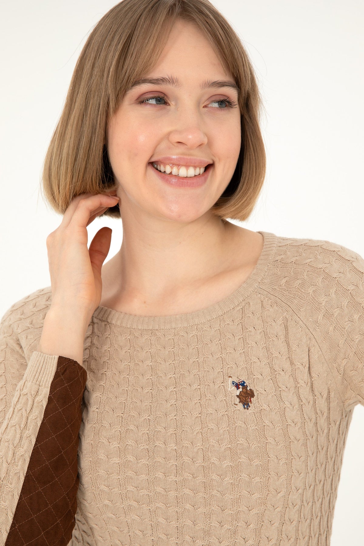 PULL FEMME MERY BROWN SABLE