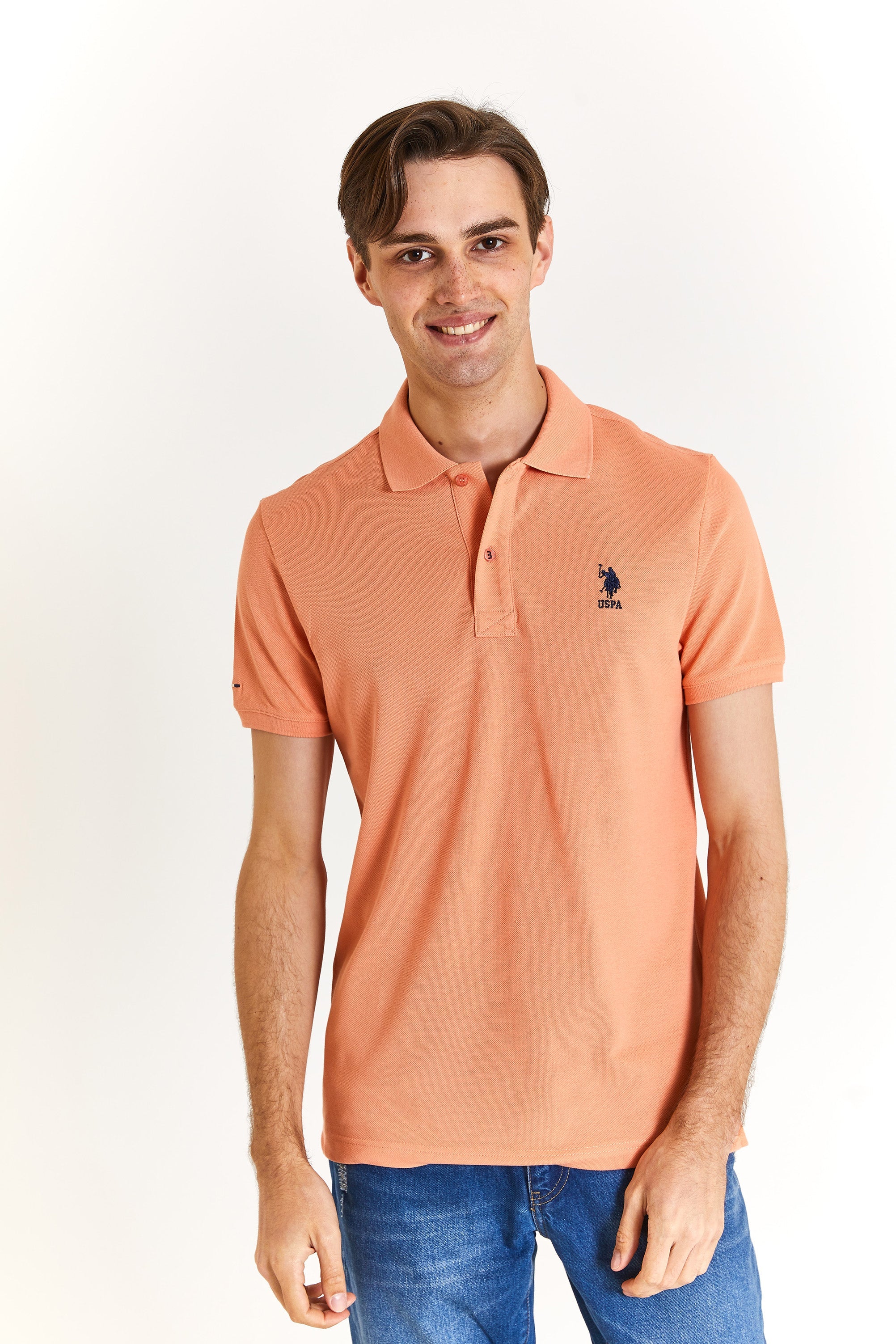 T-SHIRT HOMME BASIC TP04 ORANGE