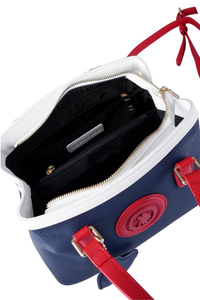 SAC FEMME NAVY-RED-WHITE
