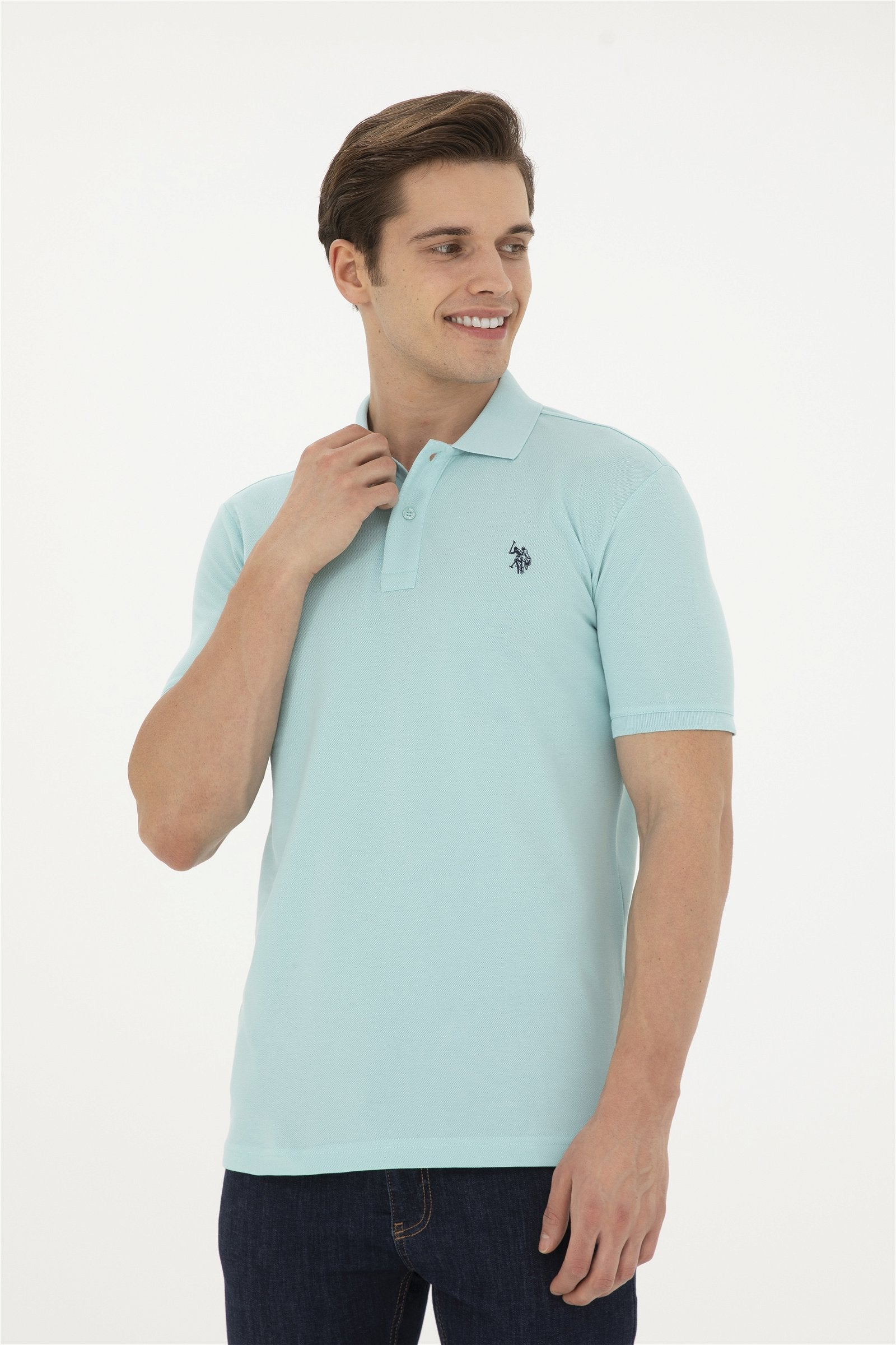 T-SHIRT HOMME BASIC GTP04 GREEN