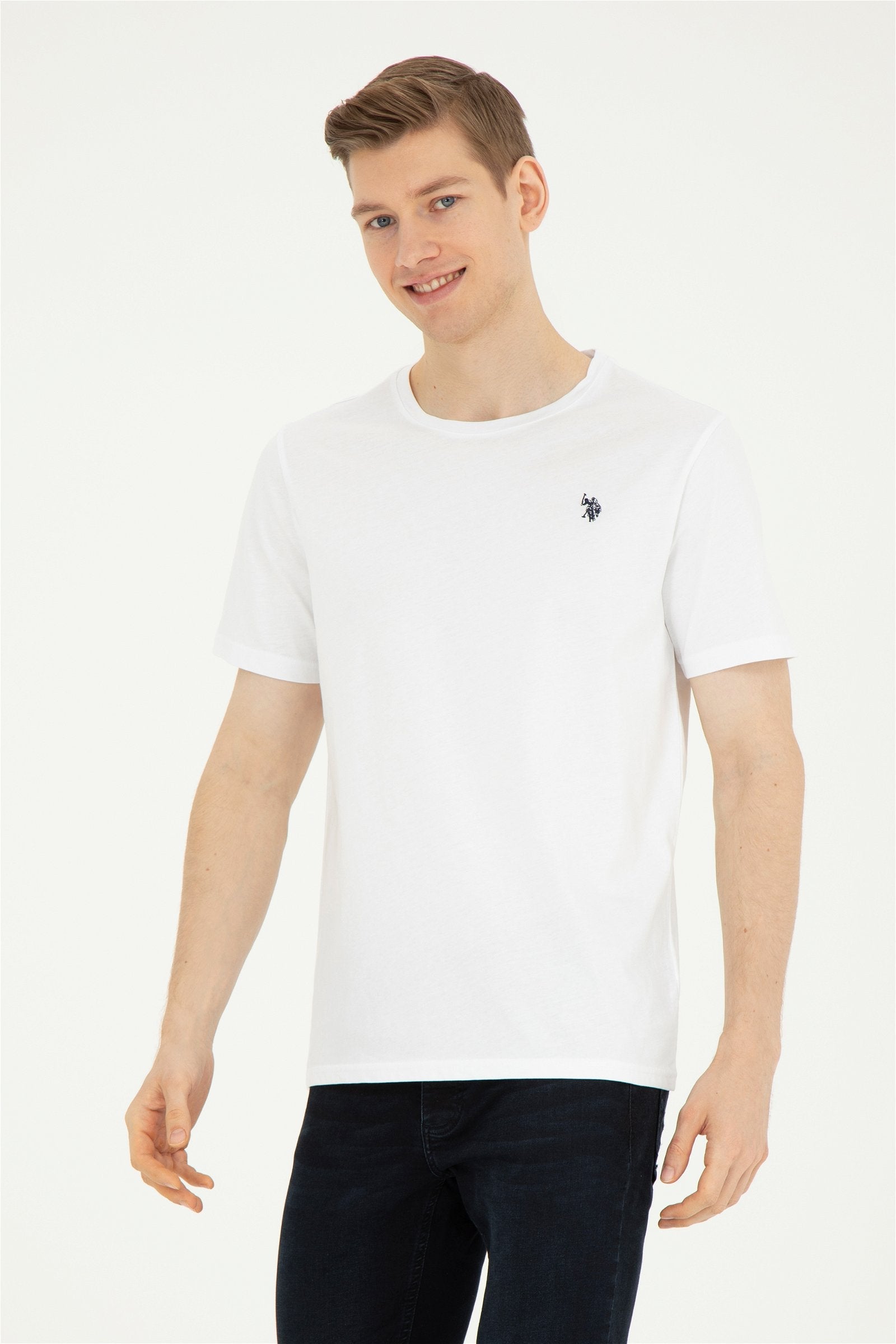 T-SHIRT HOMME BASIC GTS01 WHITE