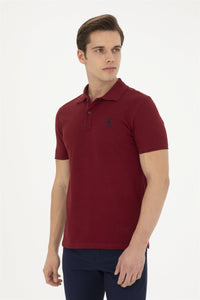 T-SHIRT HOMME BASIC TP04 BURGUNDY