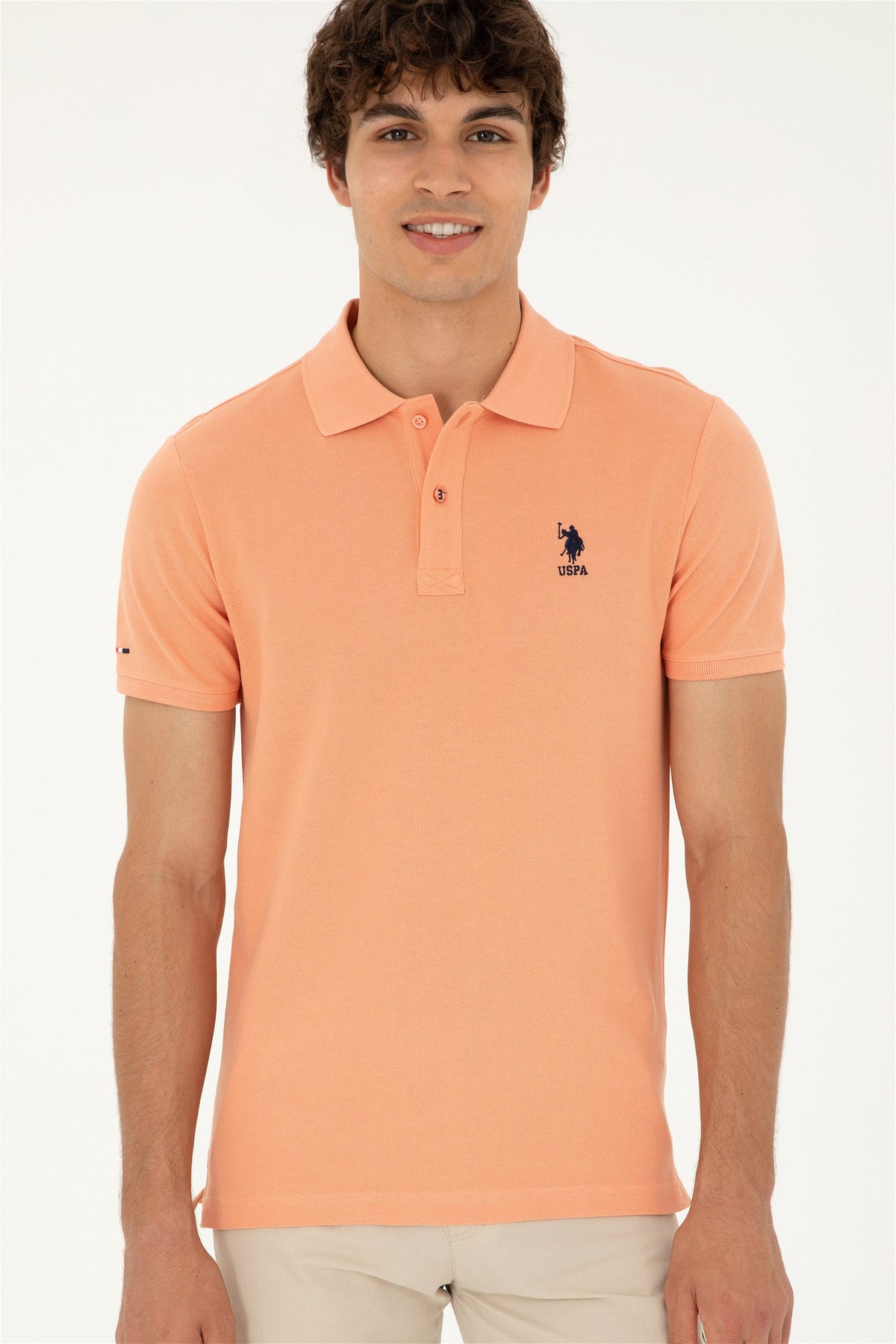 T-SHIRT HOMME TP04 ORANGE