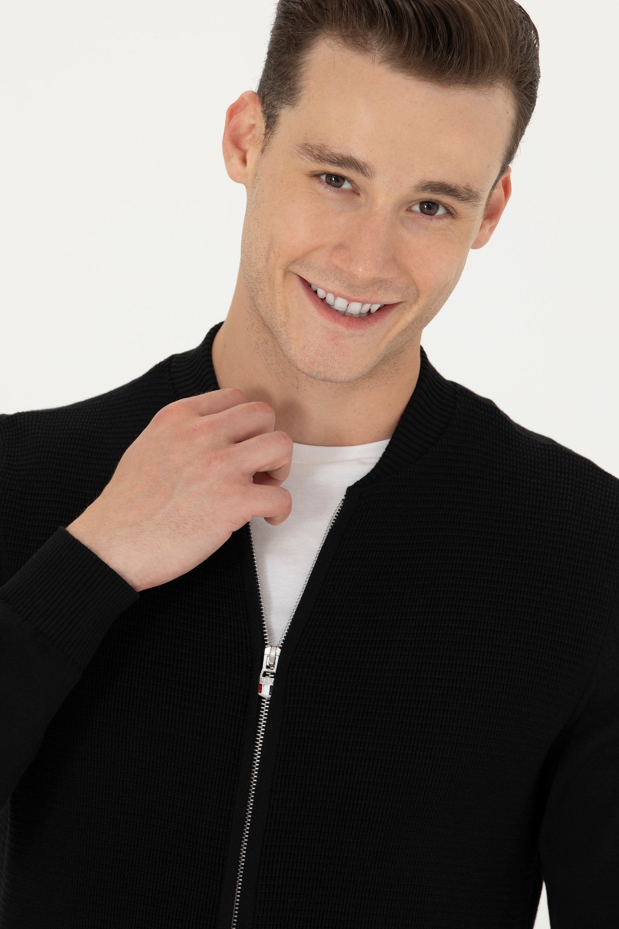 GILET BOMBER NOIR-1639181VR046