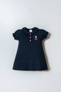 ROBE BEBE NAVY-BLUE