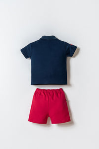 ENSEMBLE BEBE 02 PIECES NAVY-BLUE