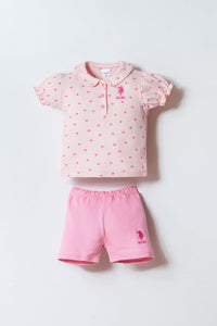 ENSEMBLE BEBE 02 PIECES POWDER