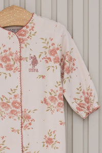 Grenouillère floral