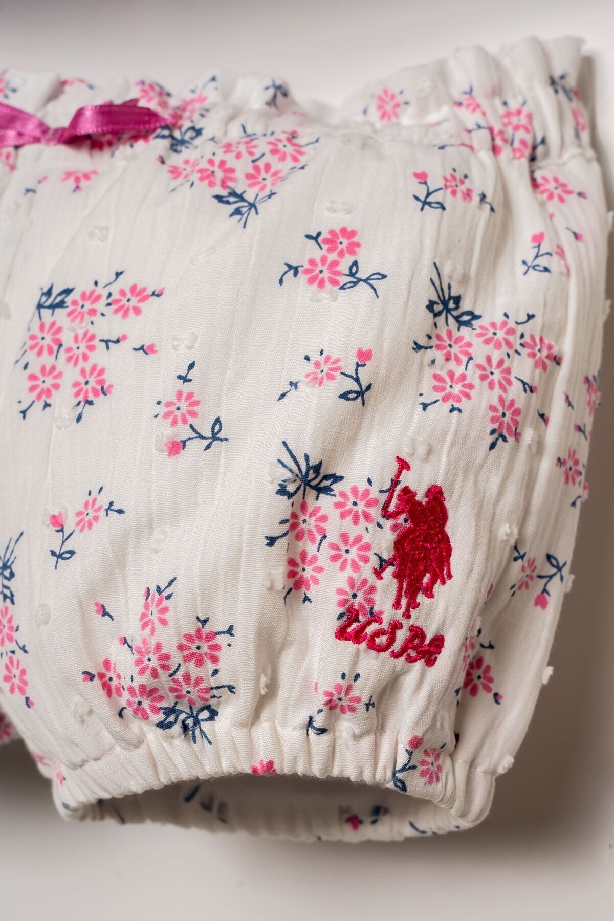 ENSEMBLE BEBE 02 PIECES WHITE-PINK