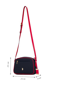 SAC FEMME NAVY-LIGHT RED