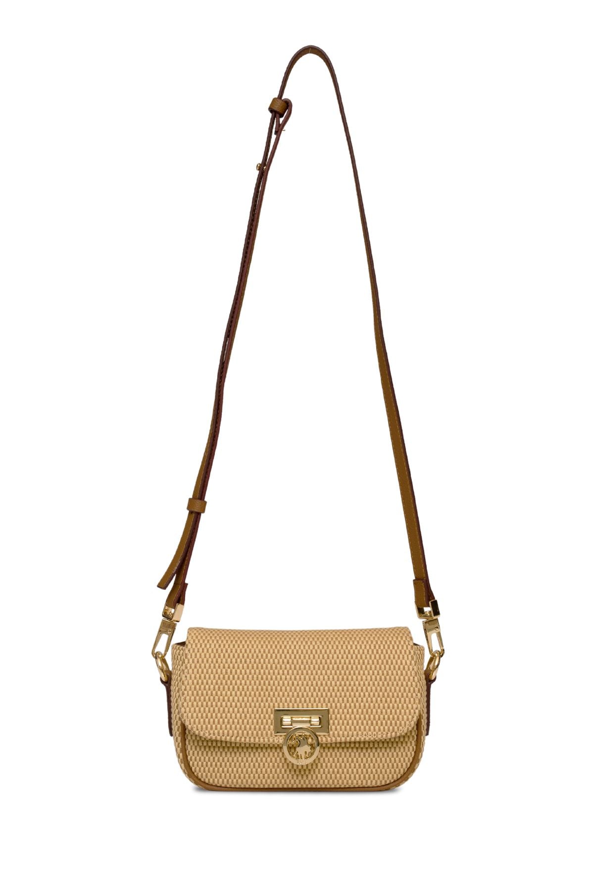 Women's bag US25304 BEIGE-TAN