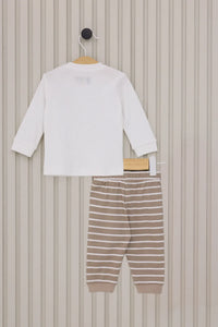 ENSEMBLE BEBE 02 PIECES CRÈME