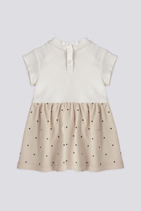 ROBE BEBE ECRU