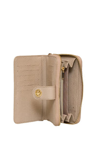 POCHETTE FEMME BEIGE BORDEAUX