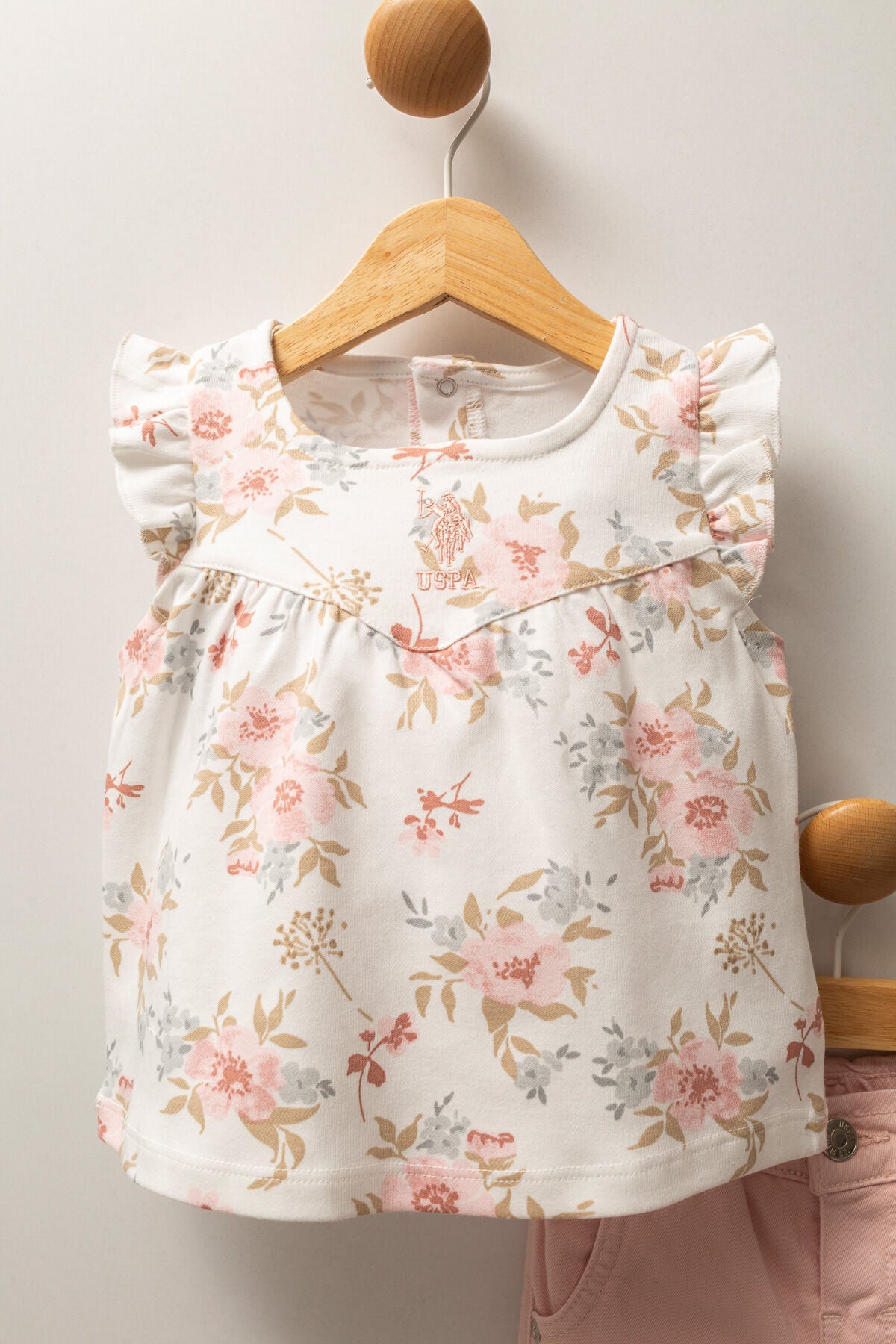 ENSEMBLE BEBE  02 PIECES PINK