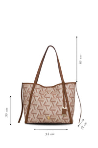 SAC FEMME DARK BEIGE-TAN