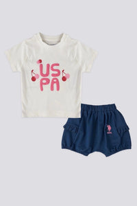 ENSEMBLE FILLE 02 PIECE WHITE