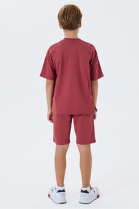 ENSEMBLE GARCON CLARET-RED