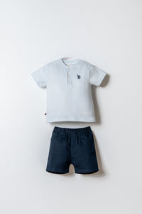 ENSEMBLE BEBE 02 PIECES WHITE