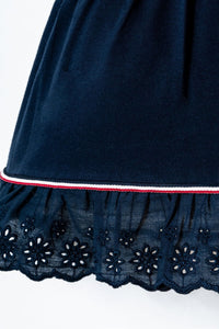 ROBE BEBE NAVY-BLUE
