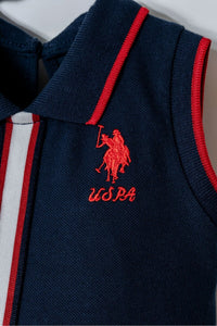 ROBE BEBE NAVY-BLUE